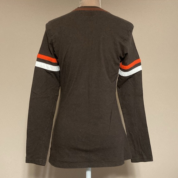 Women’s Cleveland Browns long sleeves T-shirt from NFL Team Apparel - size L - Picture 3 of 9